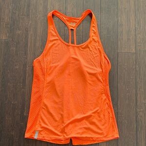 Women's neon Orange workout Top